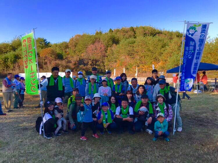 2018秋の小里川ダム湖周ウォーキング