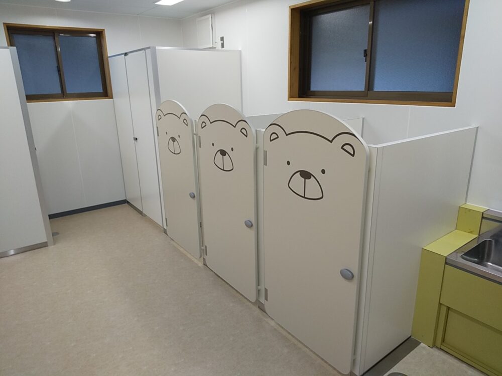 上矢作こども園トイレ洋式化改修工事_メイン画像