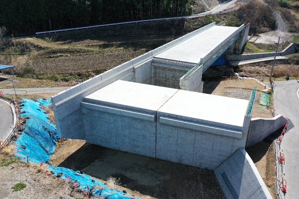 令和６年度　瑞浪恵那道路芝原地区道路建設工事