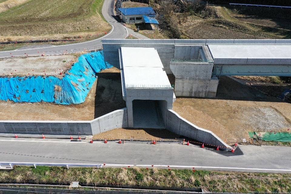 令和６年度　瑞浪恵那道路芝原地区道路建設工事_メイン画像